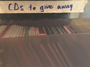 Erik's discard cds tub