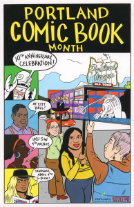Portland Comic Book Month Portland Comic Book Month is celebrated on Words and Pictures with host S.W. Conser and guests Matt Bors and Liz Yerby