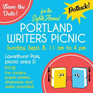 Poster for the 2024 Portland Writers Picnic Poster for the 2024 Portland Writers Picnic