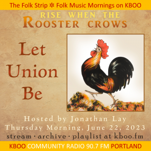 Rooster crowing