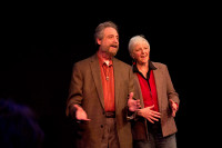 Portland Story Theater's Lawrence Howard and Lynne Duddy (photo courtesy of Mike Bodine) Portland Story Theater's Lawrence Howard and Lynne Duddy (photo courtesy of Mike Bodine)