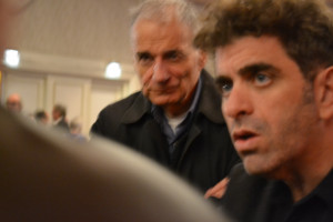 Ralph Nader and Eugene Jarecki at the Drug Policy Alliance's 2015 International Reform Conference