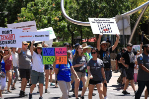Scene from the Phoenix March for Science (Creative Commons)