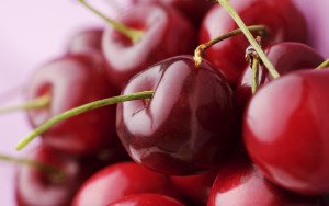 Ripe cherries Ripe cherries