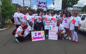 WomenFirst at the Good in the Hood parade WomenFirst at the Good in the Hood parade