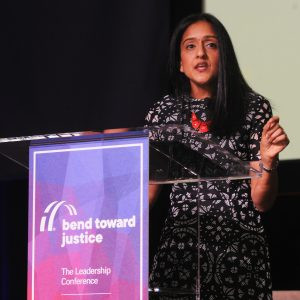 Vanita Gupta, President and CEO of the Leadership Conference on Civil and Human Rights Vanita Gupta, President and CEO of the Leadership Conference on Civil and Human Rights