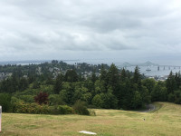 View of Oregon LNG site from Astoria Column View of Oregon LNG site from Astoria Column